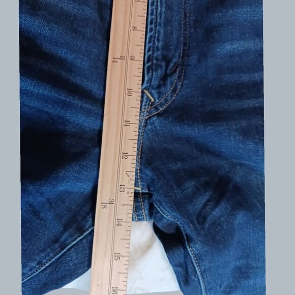 American Eagle Next Level Flex Mens Slim Straight Jeans Size 34x30 Light Blue De - Picture 3 of 10